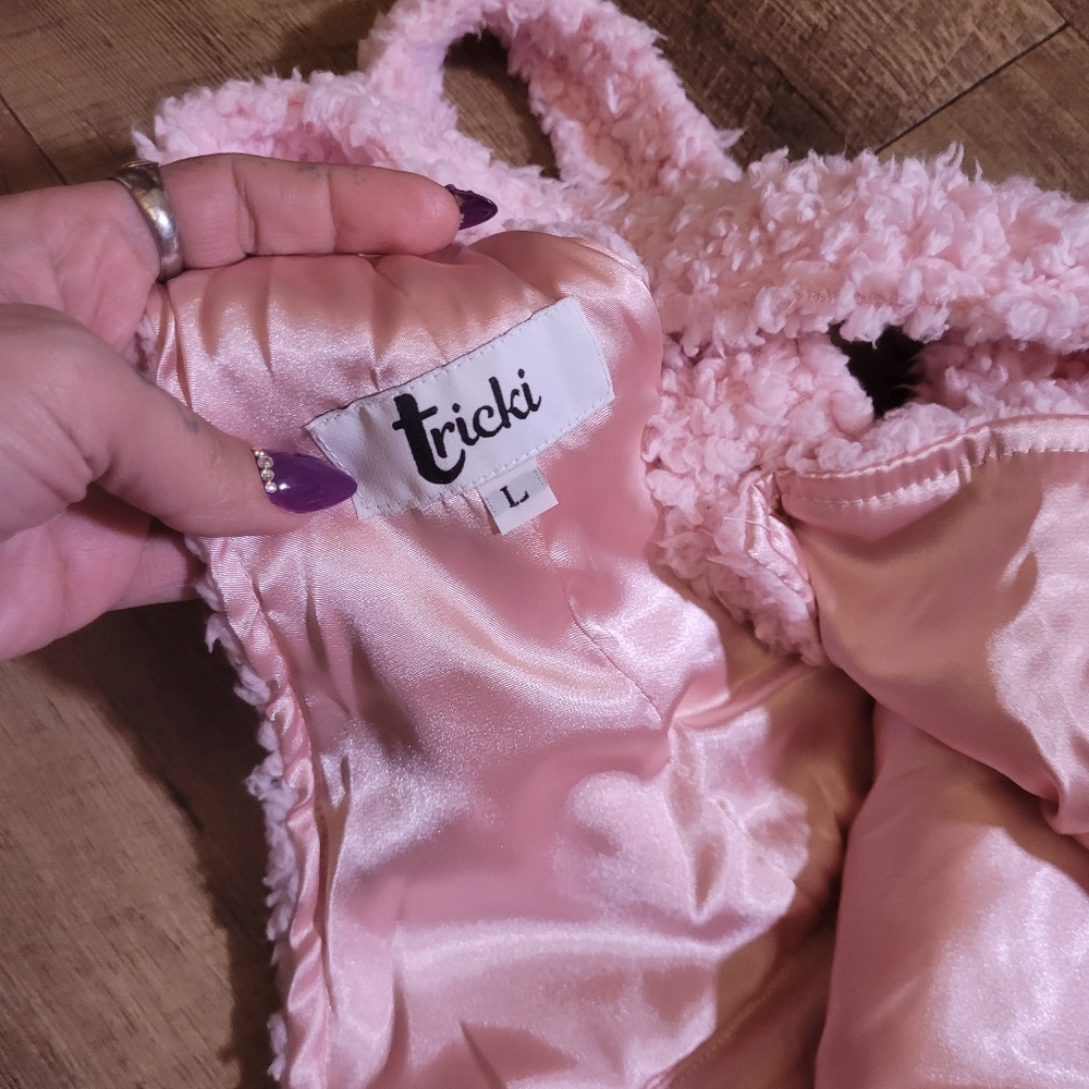 Pink Teddy Women's Overalls - Picture 4 of 9
